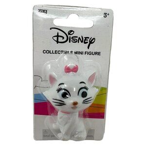 Disney Collectible Mini Figure Marie Aristocats Figurine Cake Topper Toy Gift